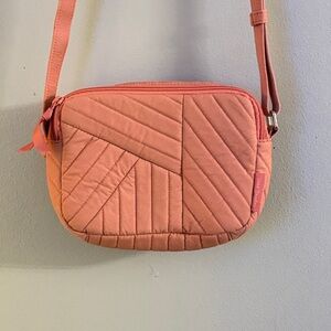 Vera Bradley Quilted Pink Crossbody Bag
